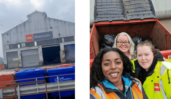 Ground Control with the Biffa waste management team in Newcastle